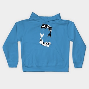 Koi fishes Yin-Yang Kids Hoodie